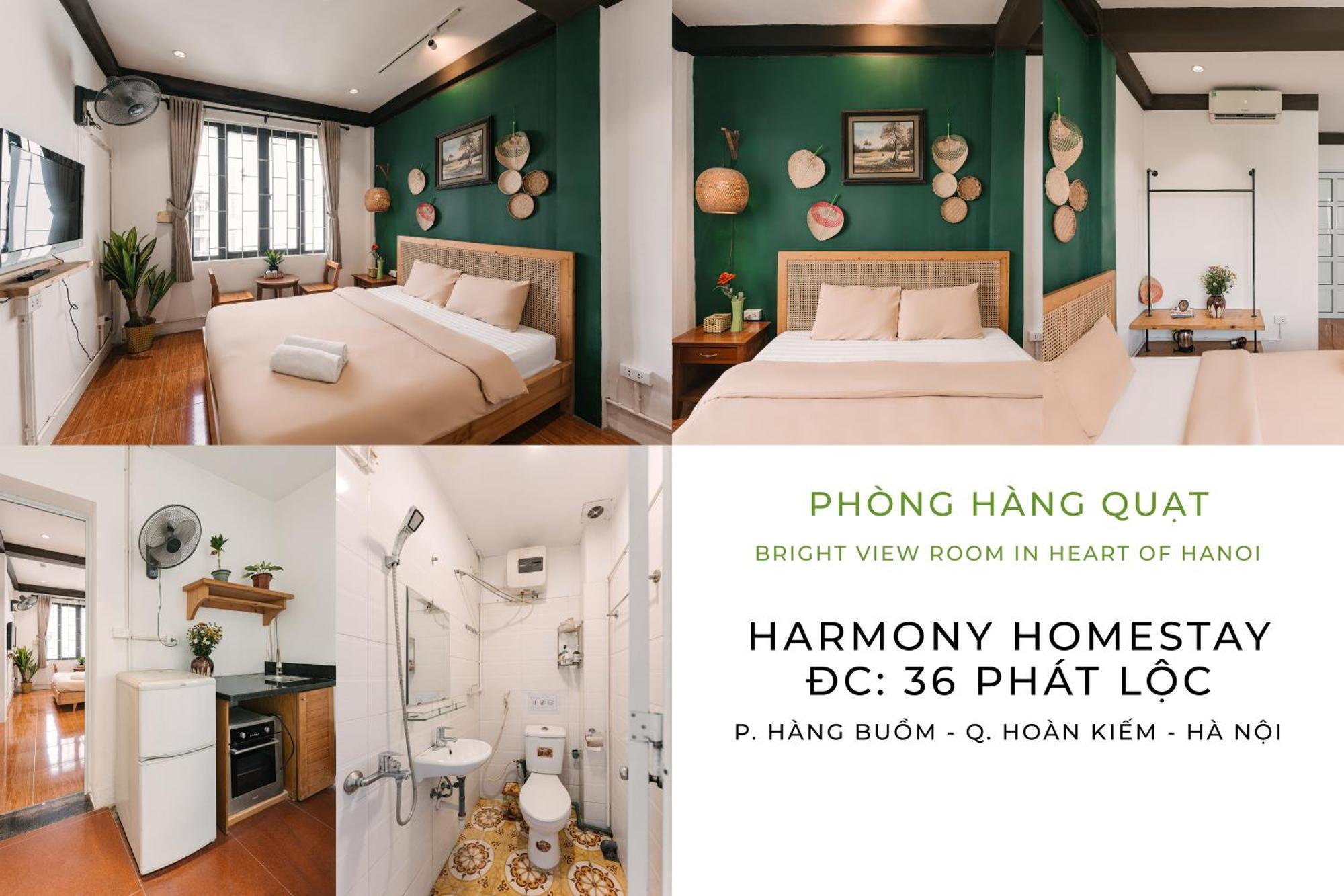 Harmony Homestay - Hanoi Homestay In Old Quarter المظهر الخارجي الصورة