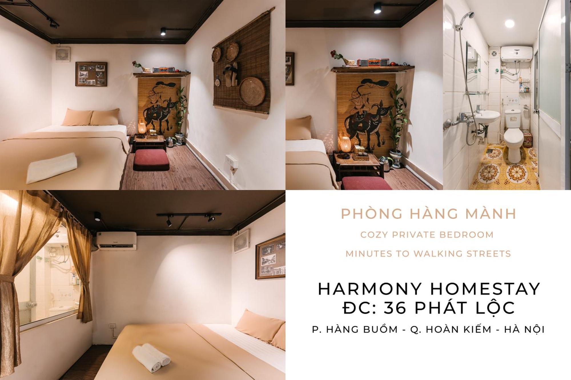 Harmony Homestay - Hanoi Homestay In Old Quarter المظهر الخارجي الصورة