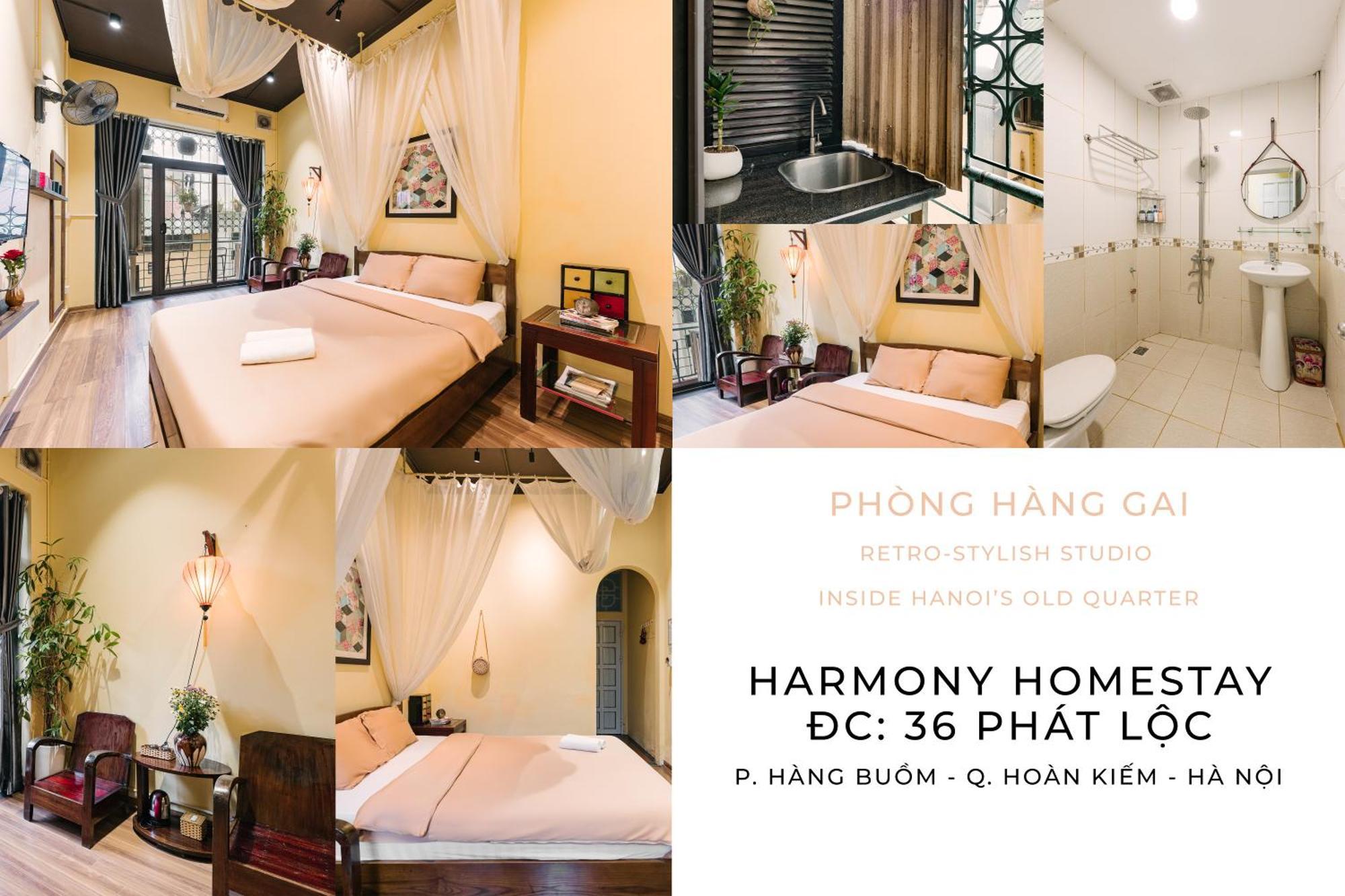 Harmony Homestay - Hanoi Homestay In Old Quarter المظهر الخارجي الصورة