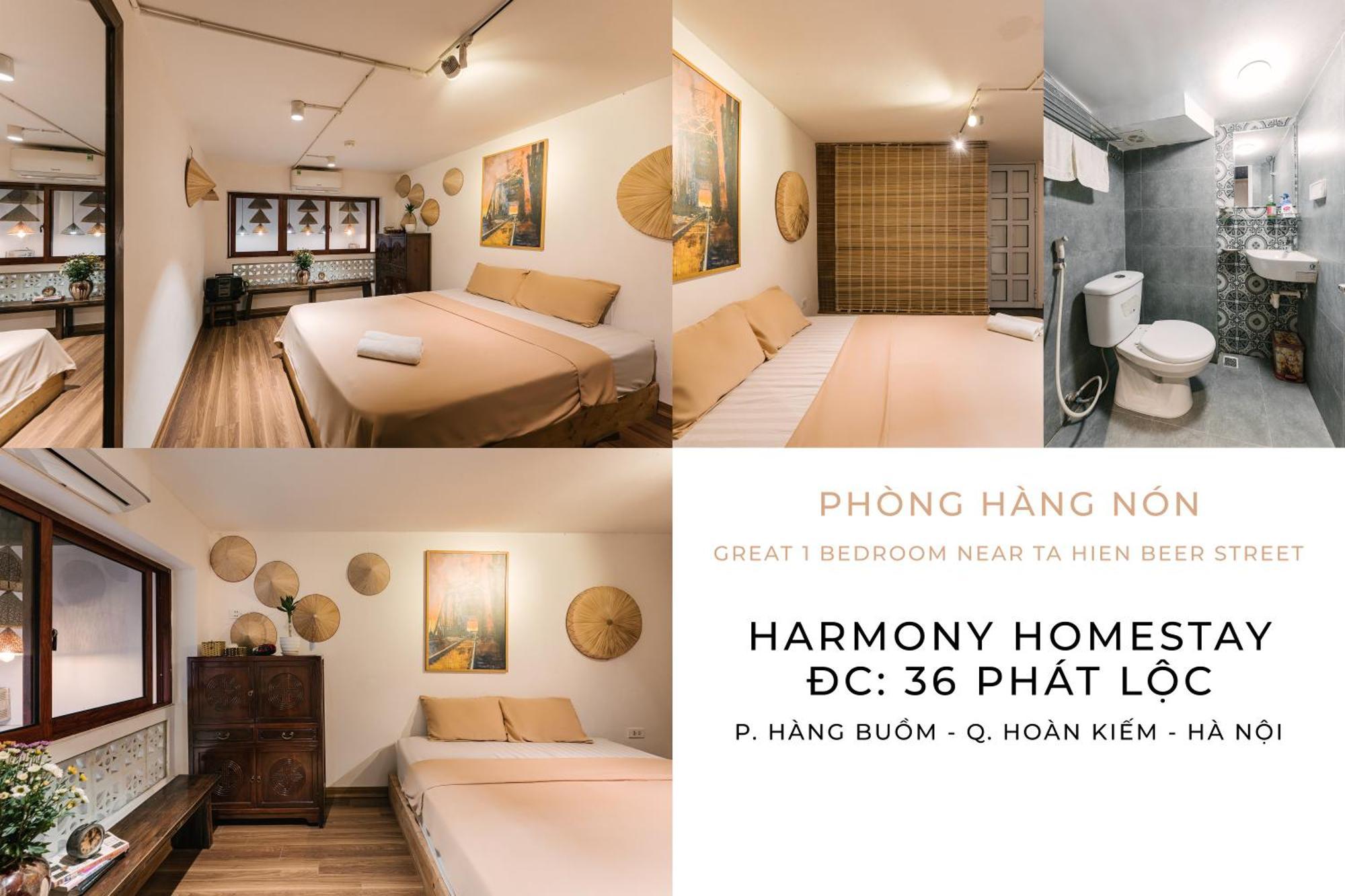Harmony Homestay - Hanoi Homestay In Old Quarter المظهر الخارجي الصورة